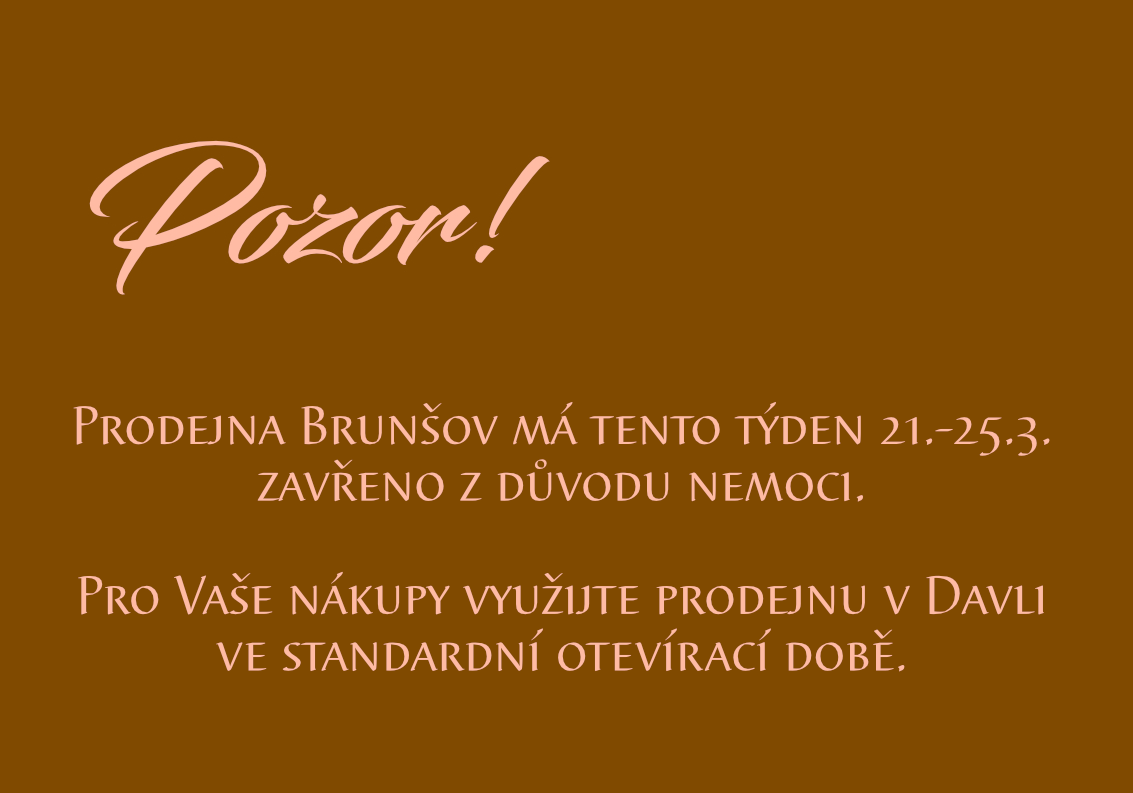 Brunšov zavčeno 21.-25.3.