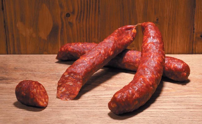 Sázavská pálivá klobása