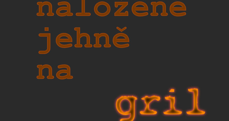 text jehně na gril
