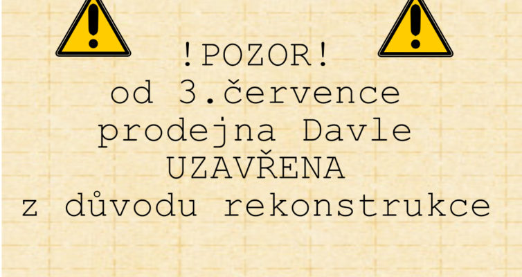 rekonstrukce Davle