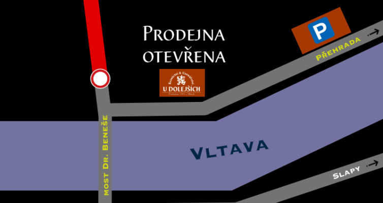 Mapka Štěchovice