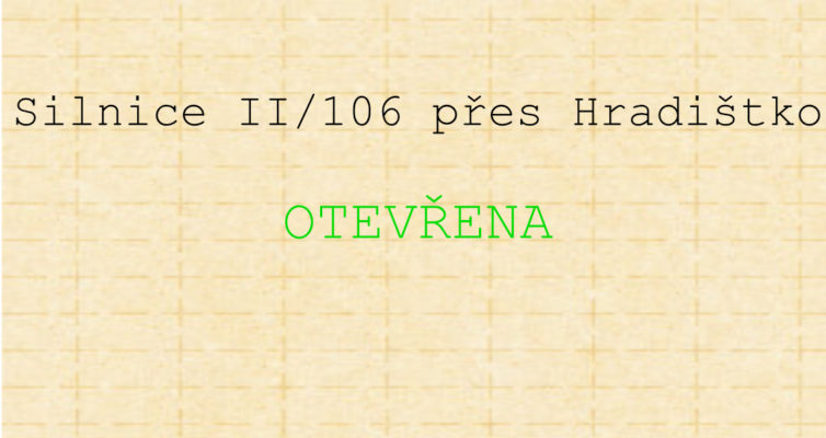 Silnice Otevřena