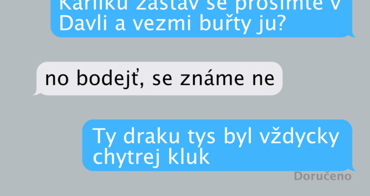 sms loučení