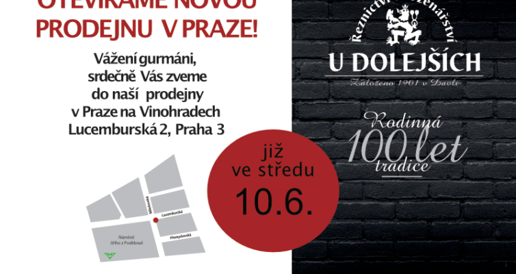 Otevíráme prodejnu na JzP!